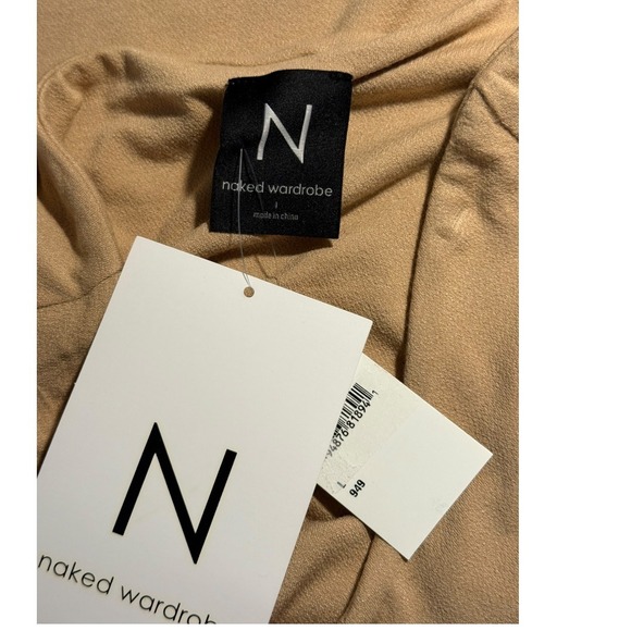 Naked Wardrobe Mini Skirt Bodycon Stretch Casual Party NWT Large‎ - Picture 3 of 7